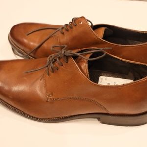 Brown Cole Haan Leather Oxford Dress Shoes, SIZE 10, BRAND NEW